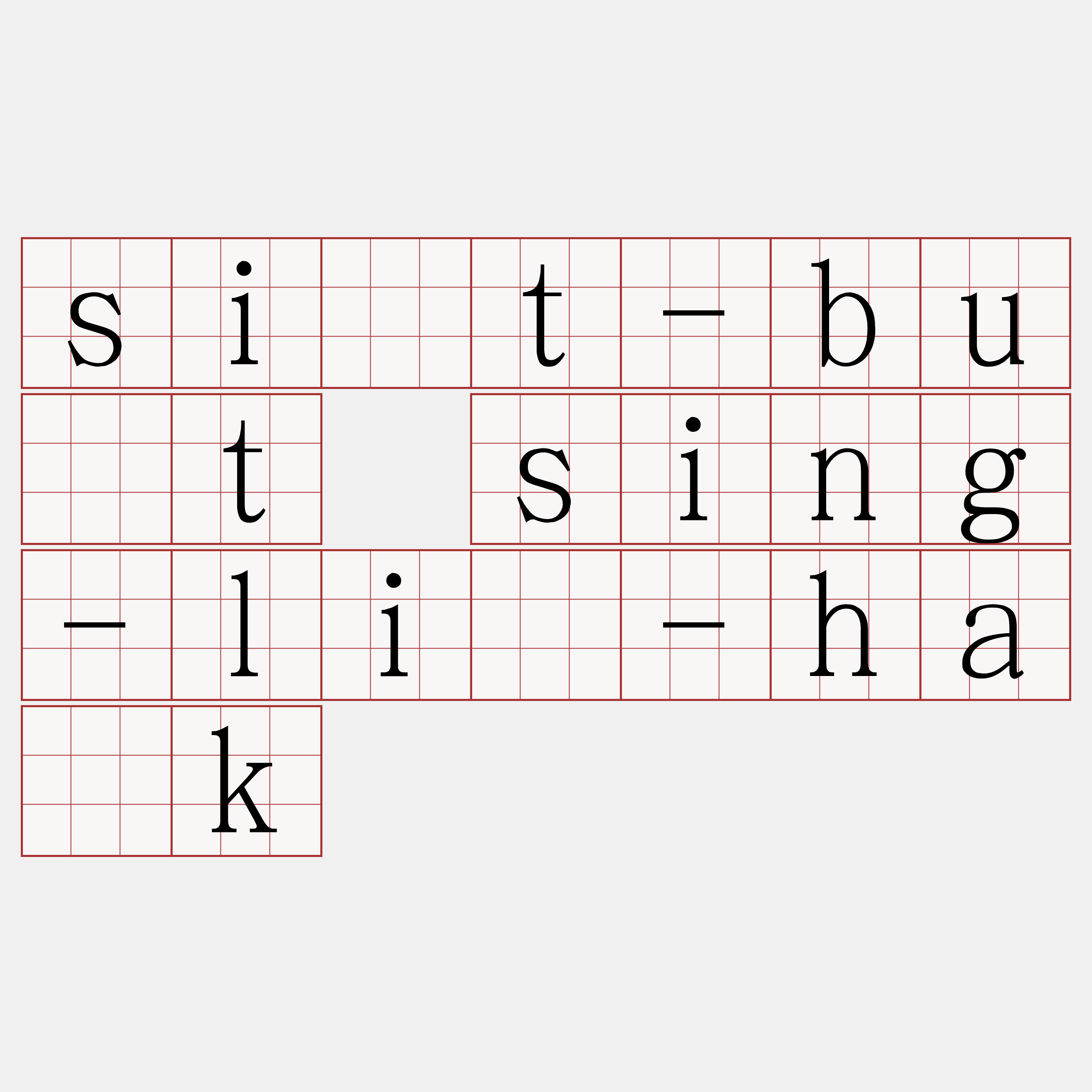 si̍t-bu̍t sing-lí-ha̍k